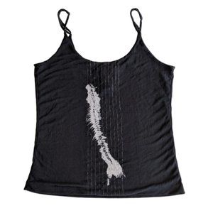 Kenneth Cole New York Black 100% Silk Tank Top - Size Medium